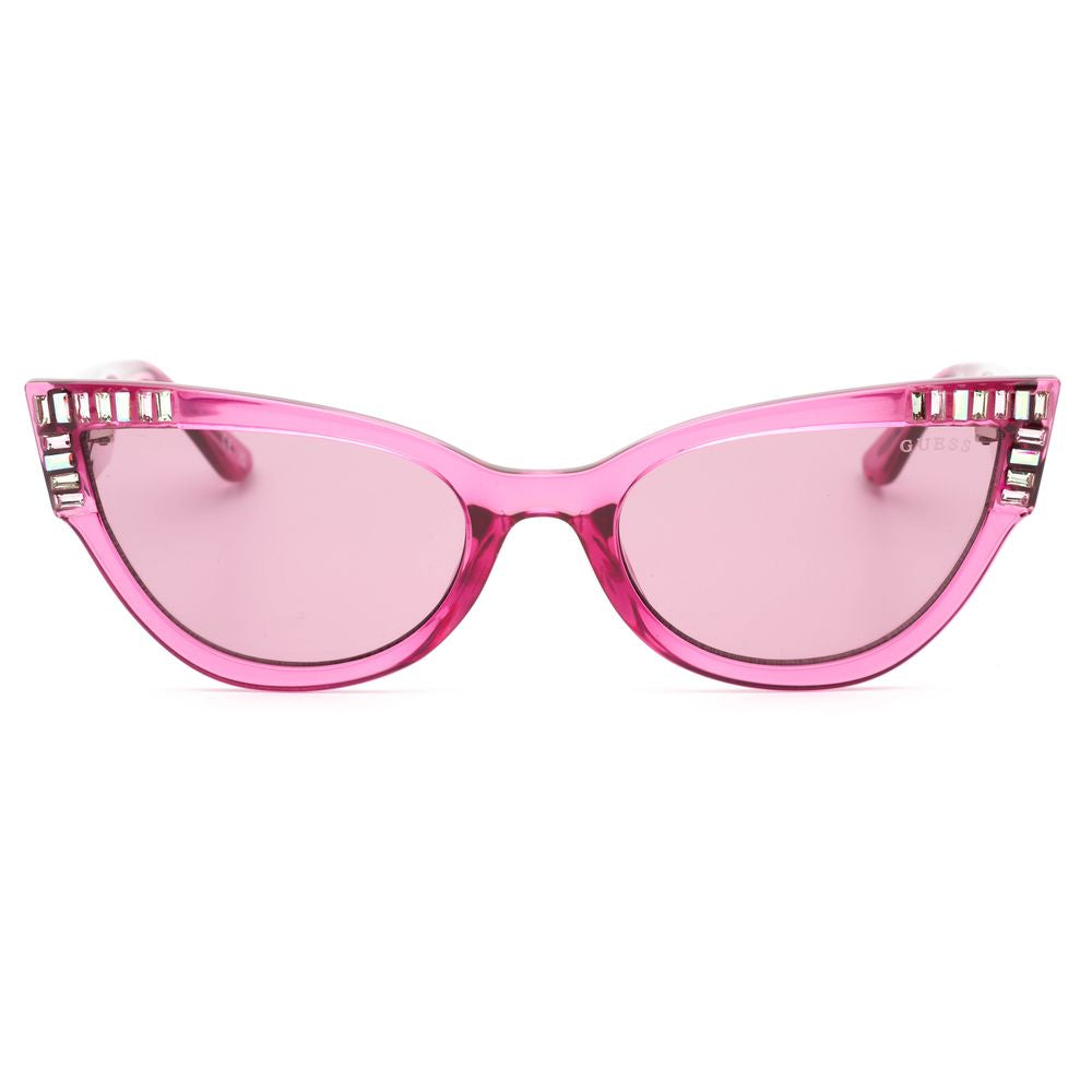 Guess purple resin sunglasses